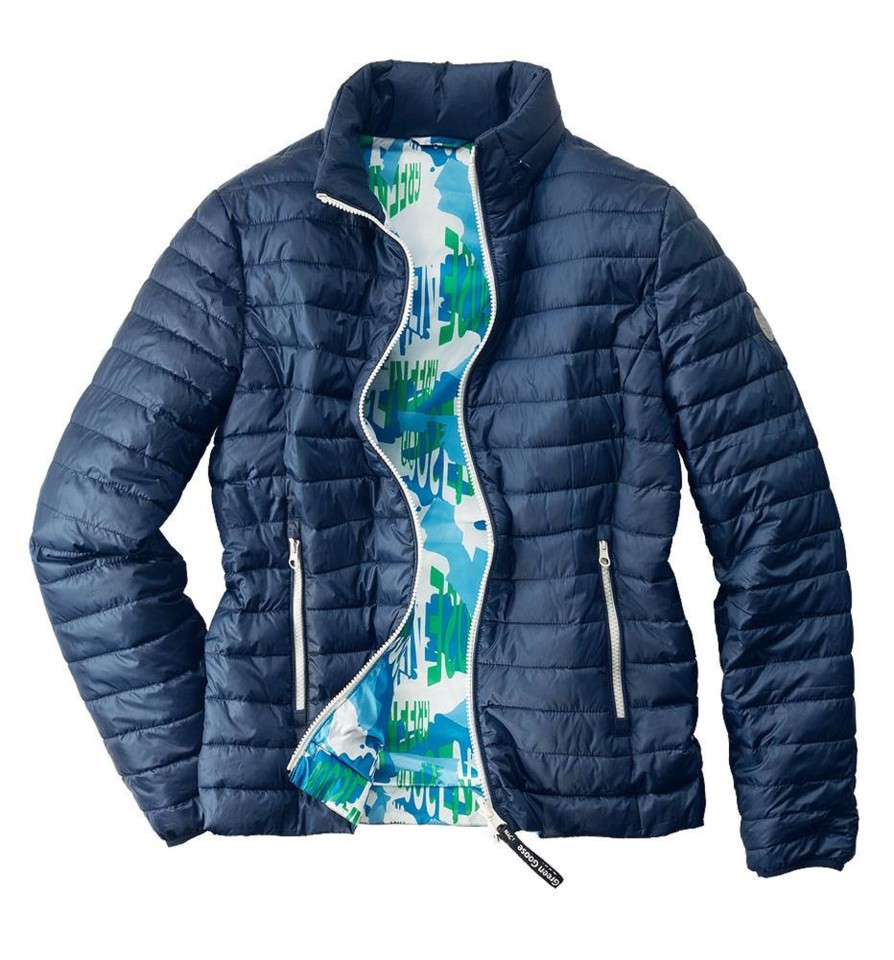 Damen Green Goose | Green Goose Wende-Steppjacke