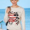 Damen Lebek | Barbara Lebek Damen Druckshirt