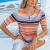 Damen Rabe | Rabe Streifenshirt