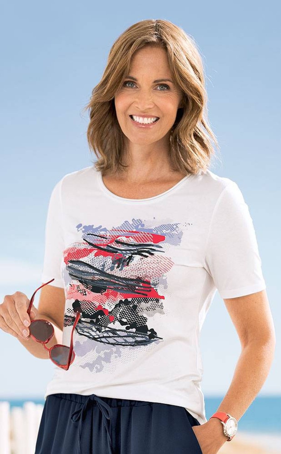 Damen Lebek | Lebek Druckshirt