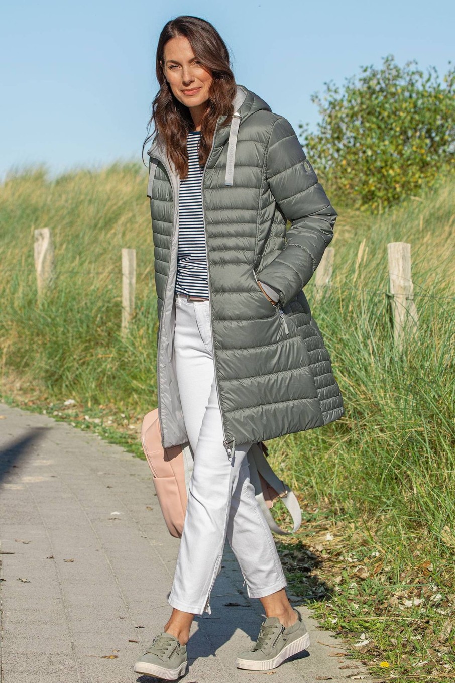 Damen Green Goose | Green Goose Leichtstepp-Mantel