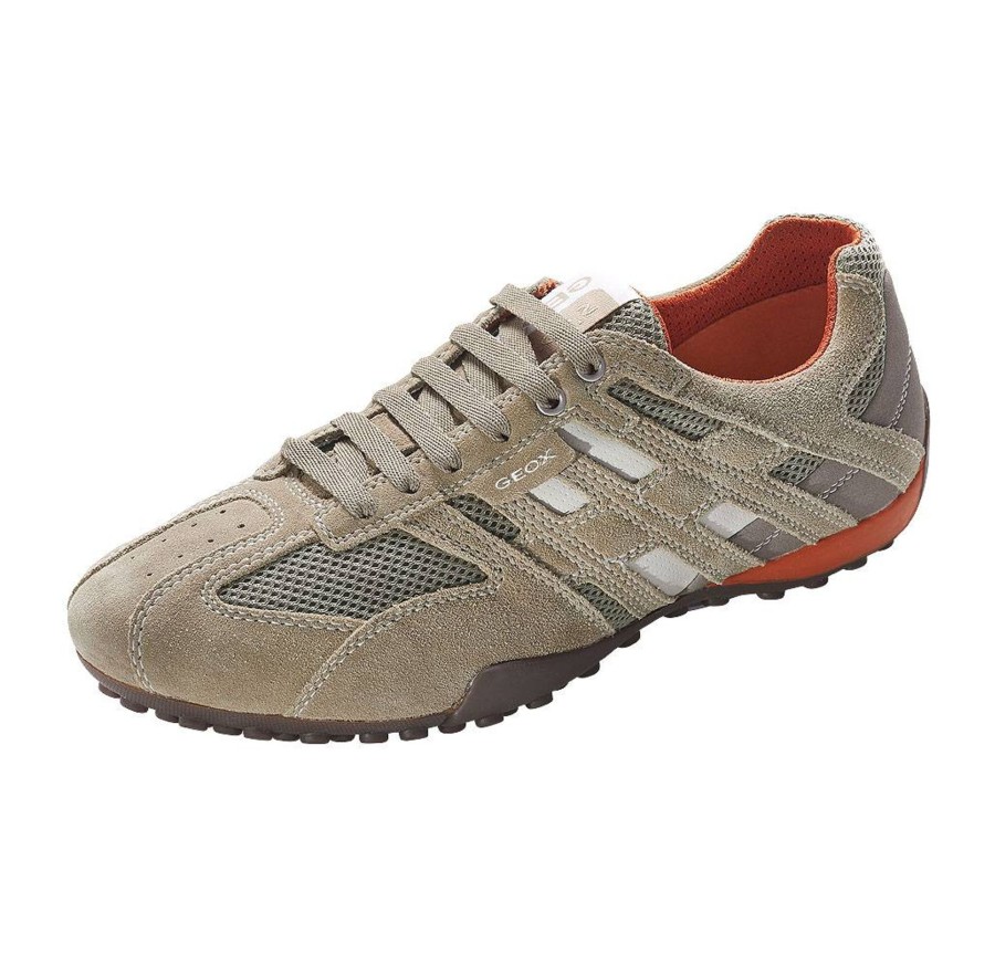Schuhe Geox Freizeitschuhe | Geox Veloursleder-Sneaker