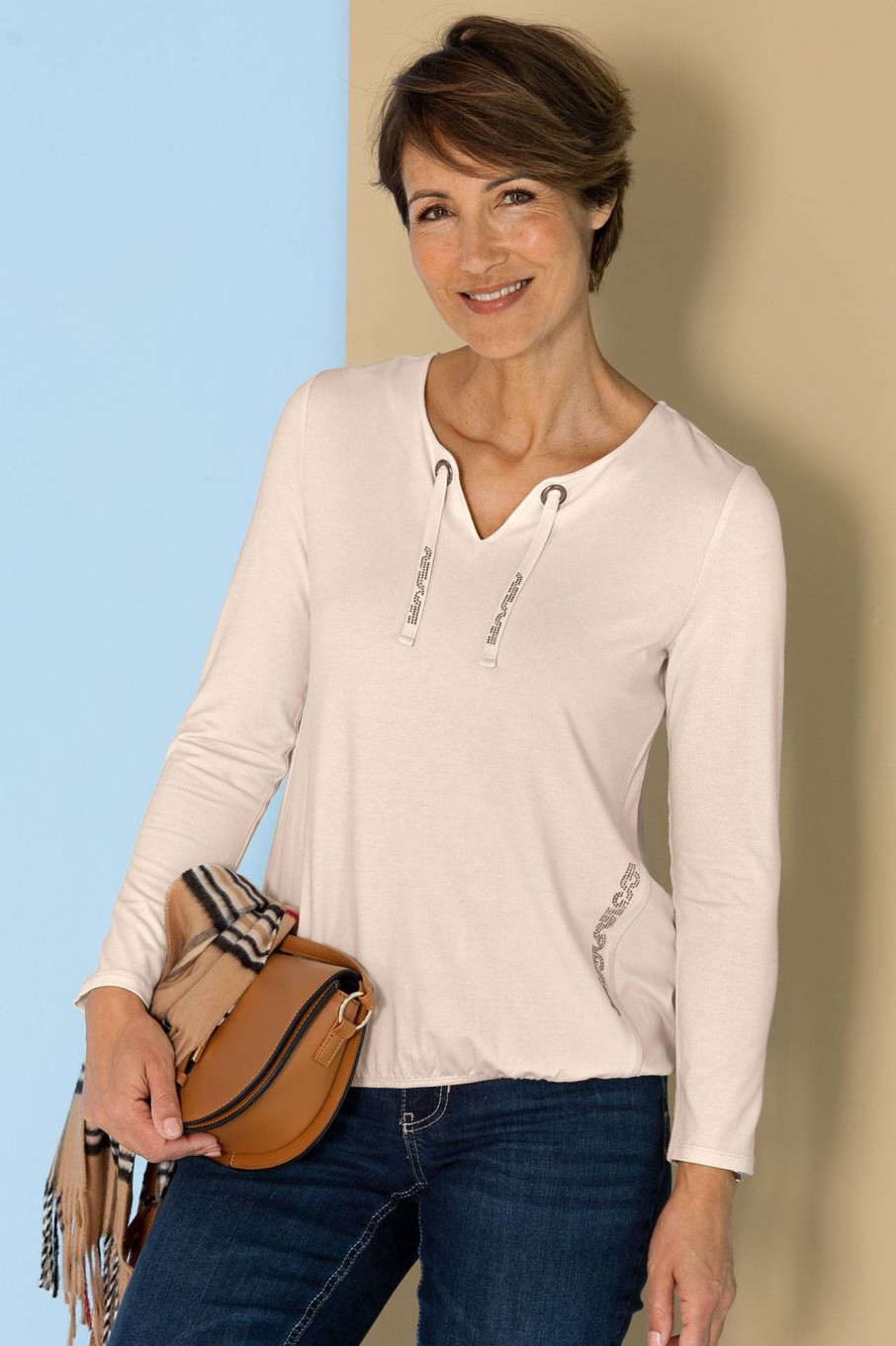 Damen Lebek | Lebek Blousonshirt