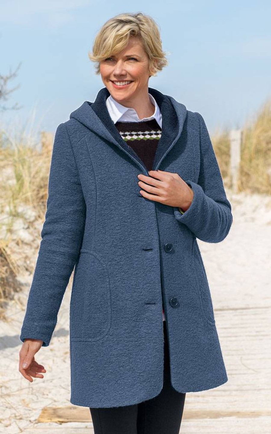 Damen Lebek | Lebek Damen Wolljacke