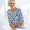 Damen Lebek | Lebek Damen Jacquard-Shirt