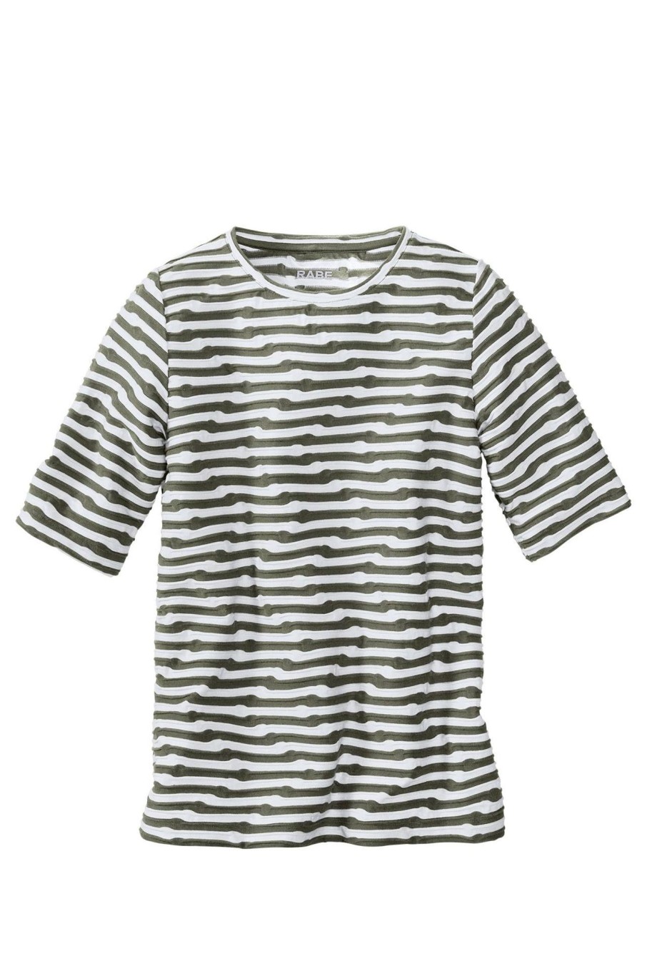Damen Rabe | Rabe Strukturshirt Wash&Go