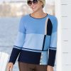 Damen Rabe | Rabe Damen Intarsien-Pullover