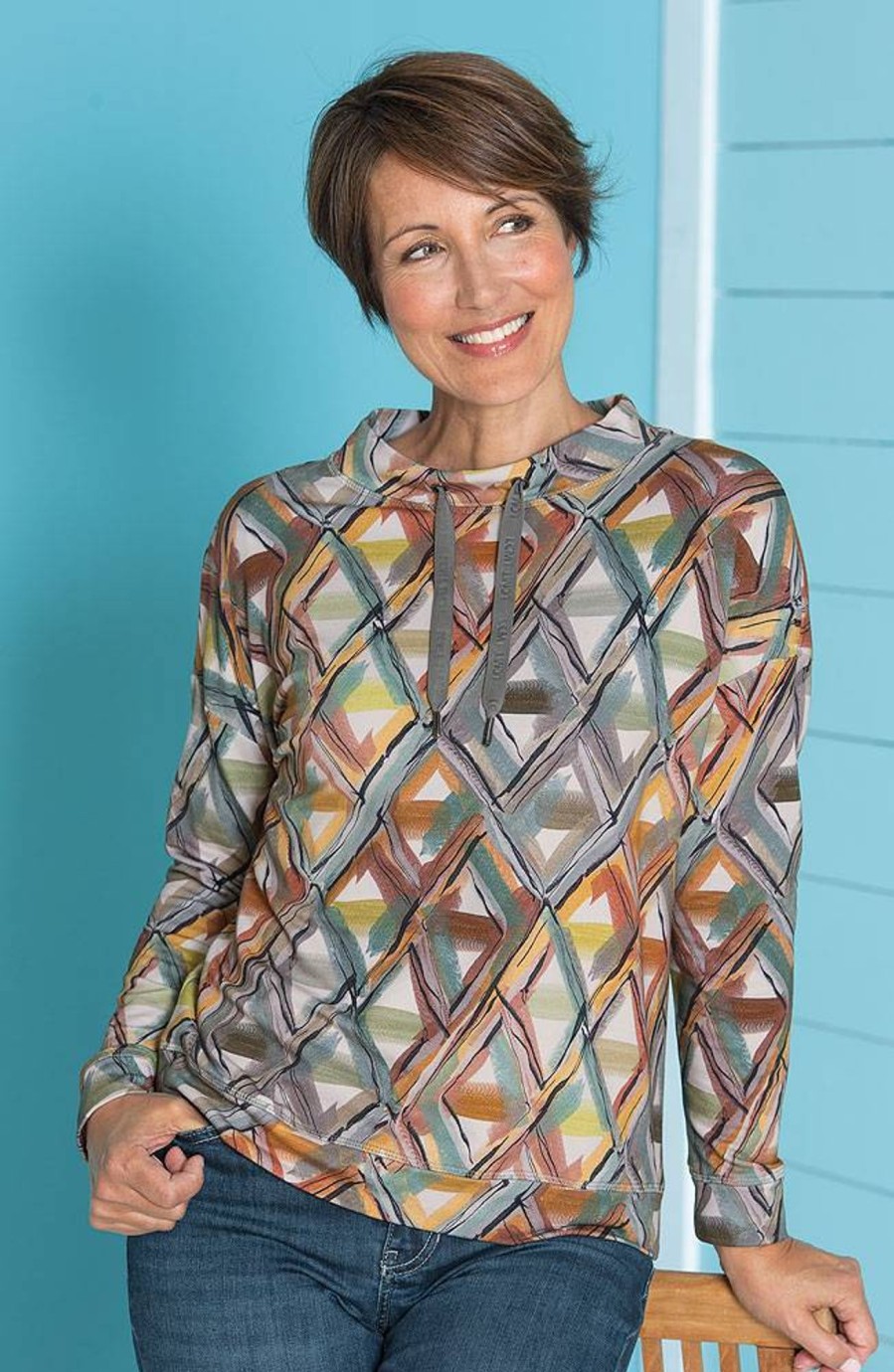 Damen LeComte | Lecomte Damen Druck-Sweatshirt