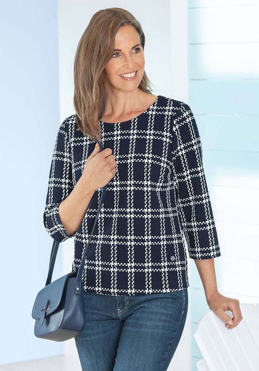 Damen Sealand24 | Damen Karo-Sweatshirt