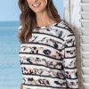 Damen Rabe | Rabe Damen Druckshirt