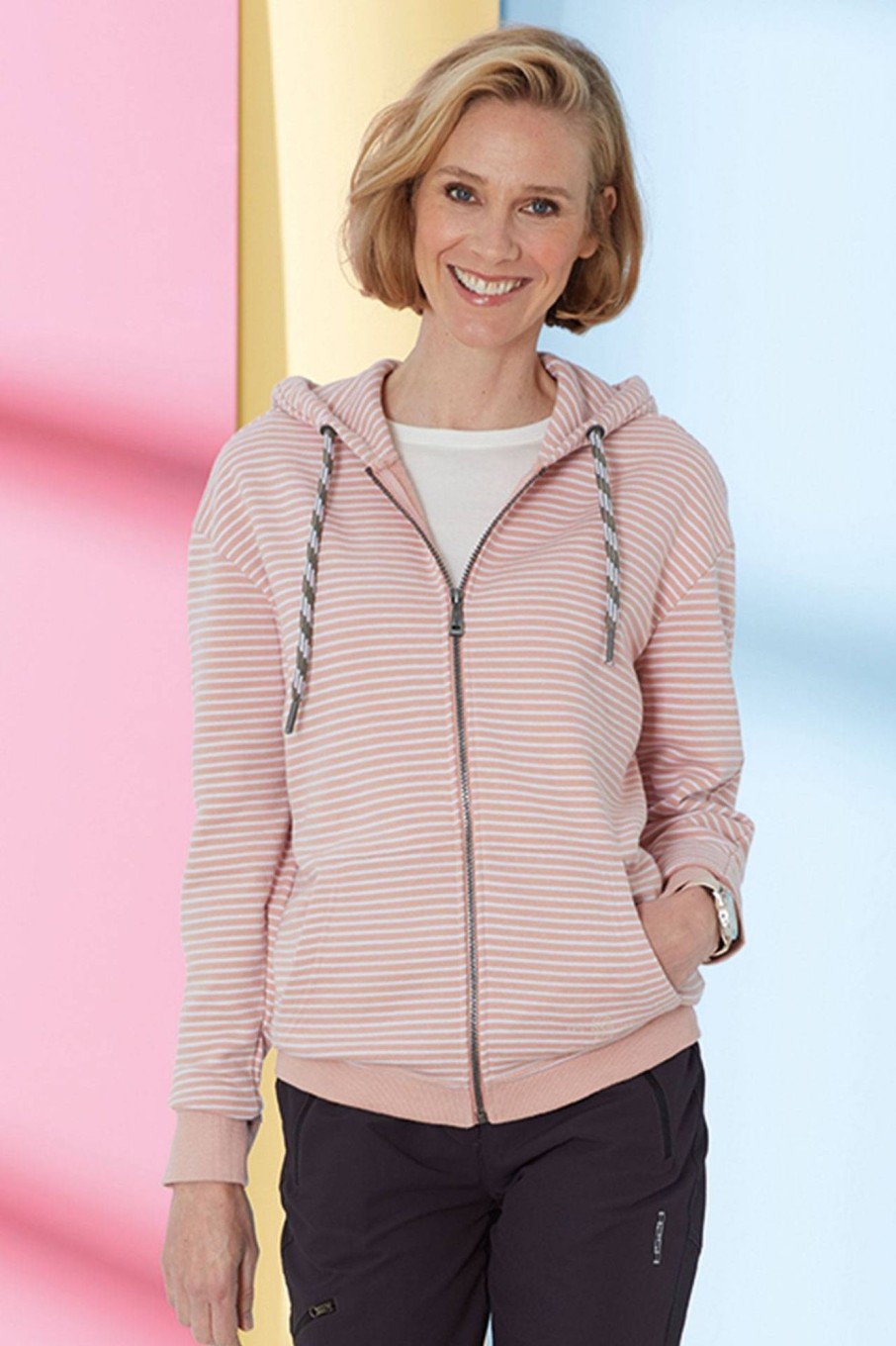 Damen Giga by Killtec | Killtec Streifen-Sweatjacke