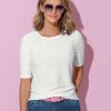 Damen Lebek | Lebek Strukturshirt Wash&Go