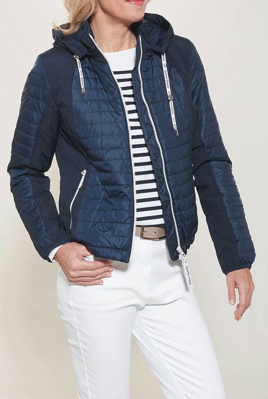 Damen Green Goose | Green Goose Hybridjacke