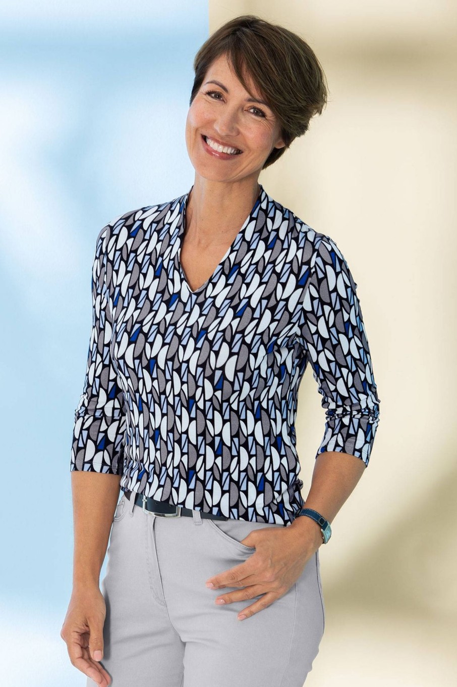 Damen Lebek | Lebek Druckshirt