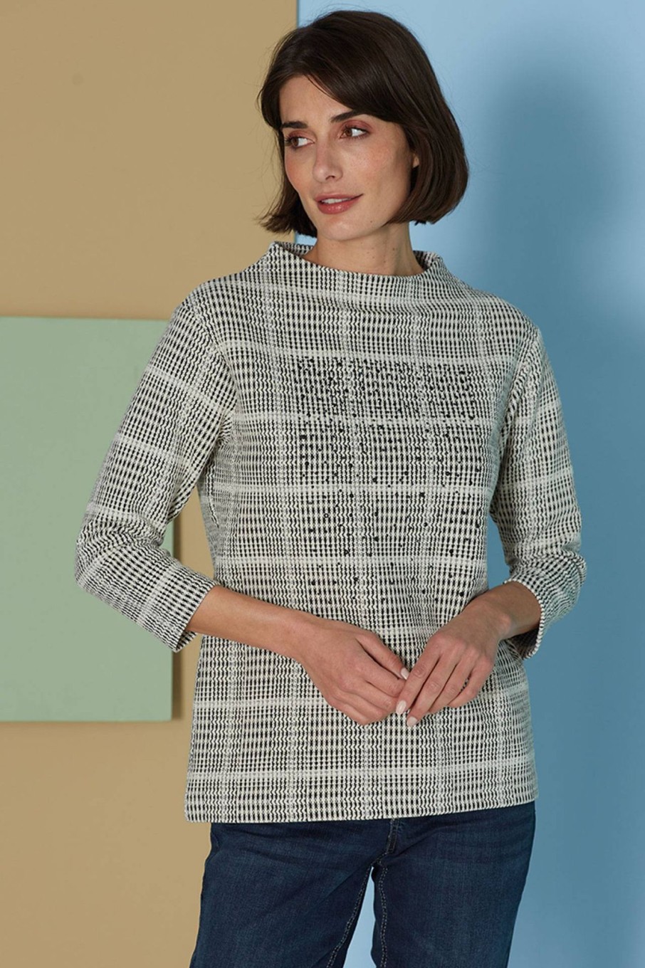 Damen Rabe | Rabe Jacquard-Sweatshirt