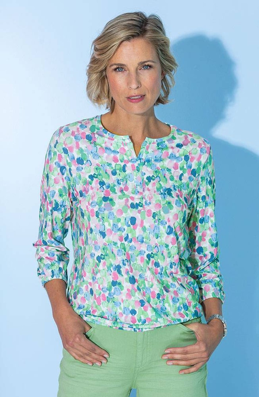 Damen Rabe | Rabe Druck-Blousonshirt