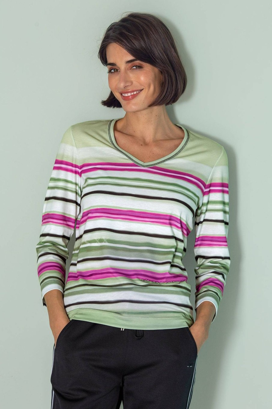 Damen Canyon | Canyon Streifenshirt Wash&Go