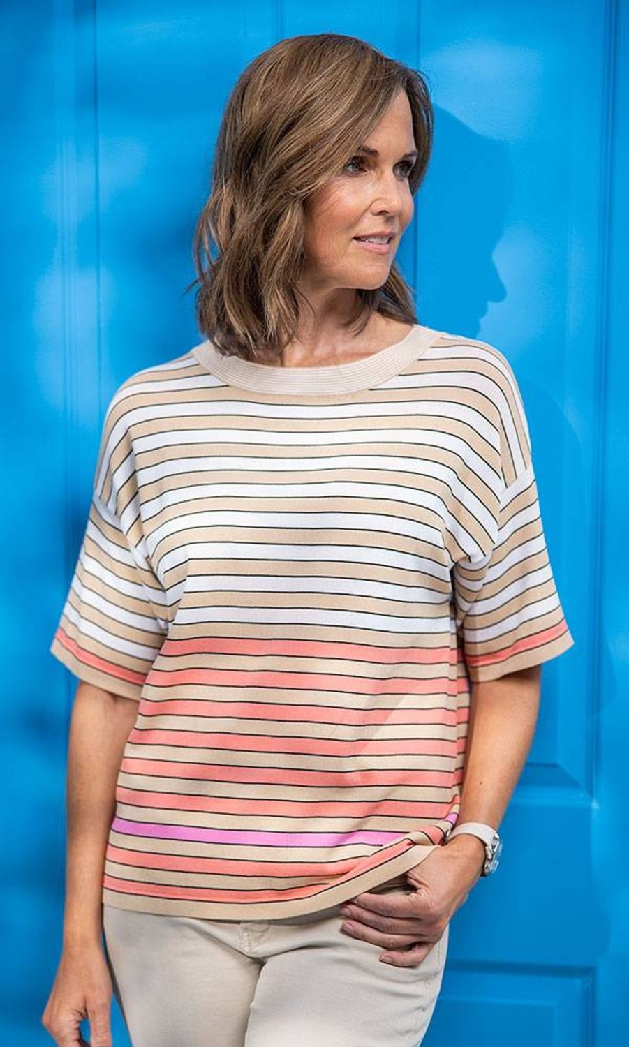 Damen hajo | Hajo Streifenpullover