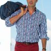 Herren Sealand24 | Haupt Druck-Streifenhemd