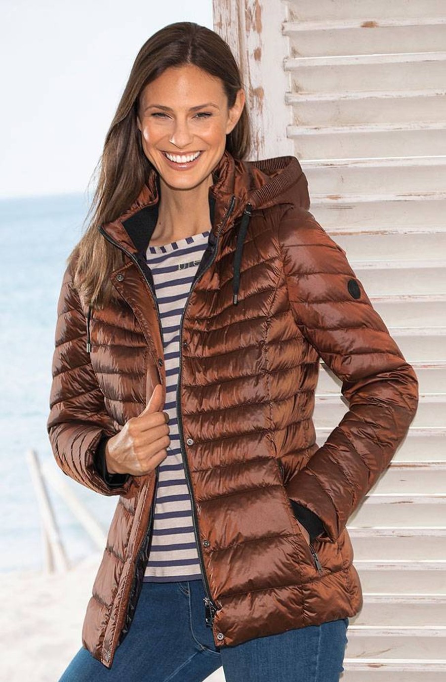 Damen Lebek | Lebek Damen Leichtstepp-Jacke