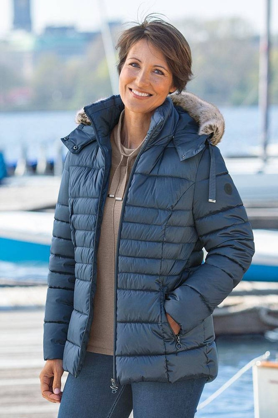 Damen Lebek | Lebek Damen Steppjacke