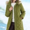 Damen White Label | Damen Steppmantel