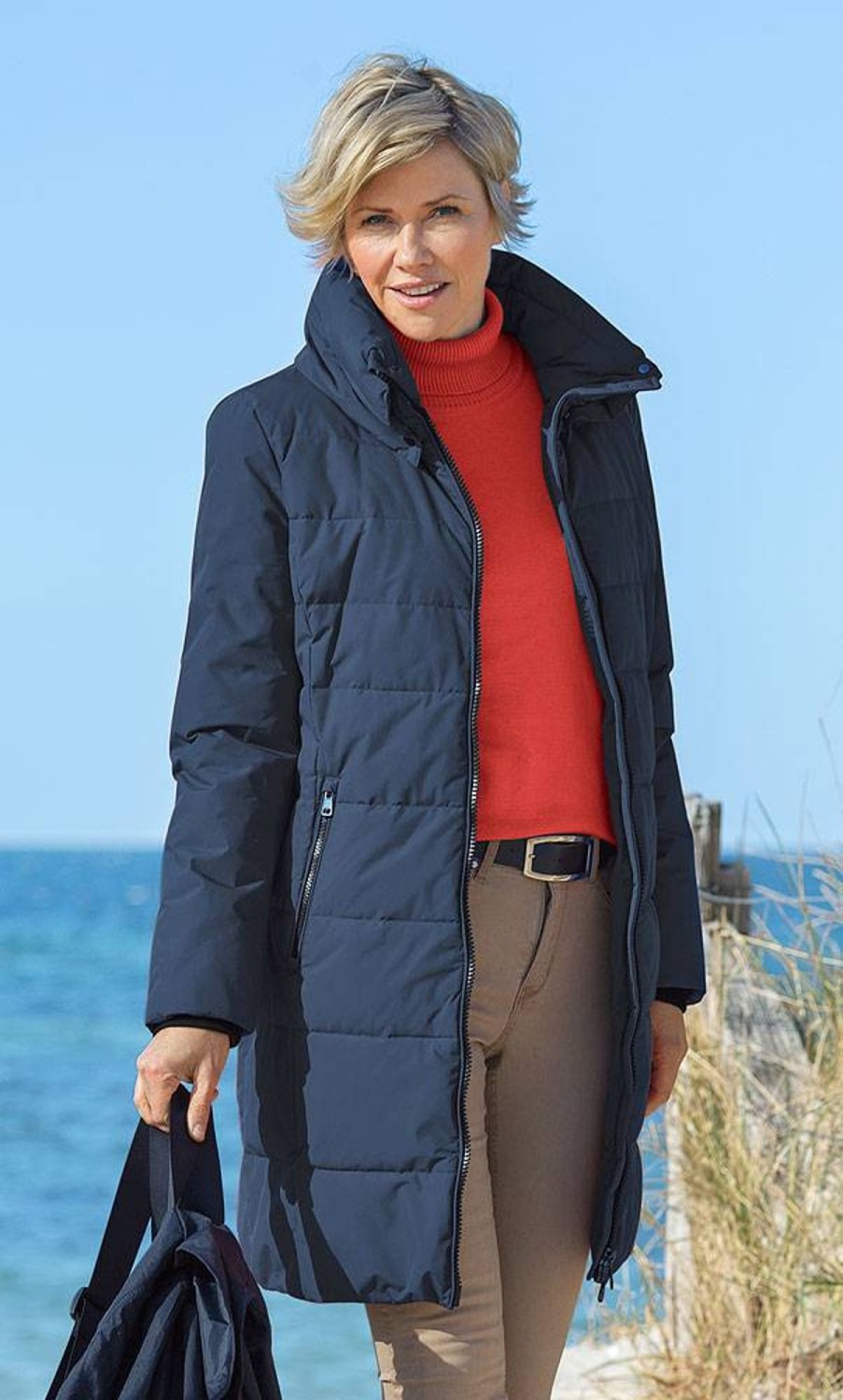 Damen Green Goose | Green Goose Damen Steppmantel