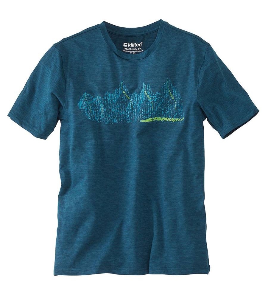 Herren Killtec | Kilttec Druck-Funktionsshirt