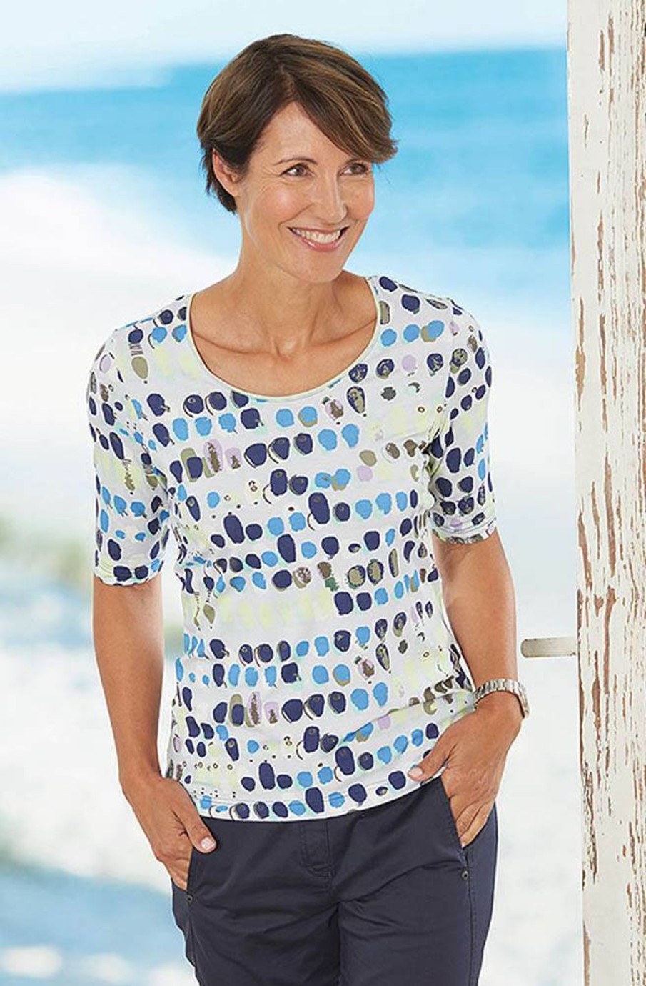 Damen bianca | Bianca Damen Druckshirt