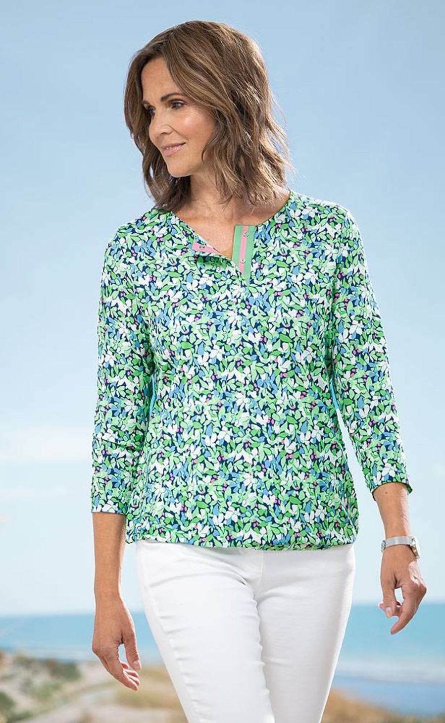 Damen Rabe | Rabe Druck-Blousonshirt