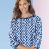 Damen Betty Barclay | Betty Barclay Damen Druck-Blousonbluse