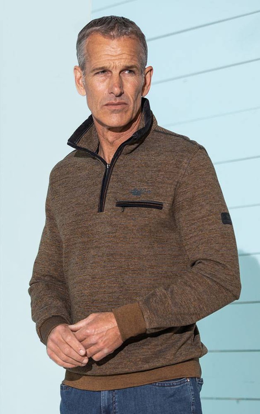 Herren Monte Carlo | Monte Carlo Zipp-Sweater