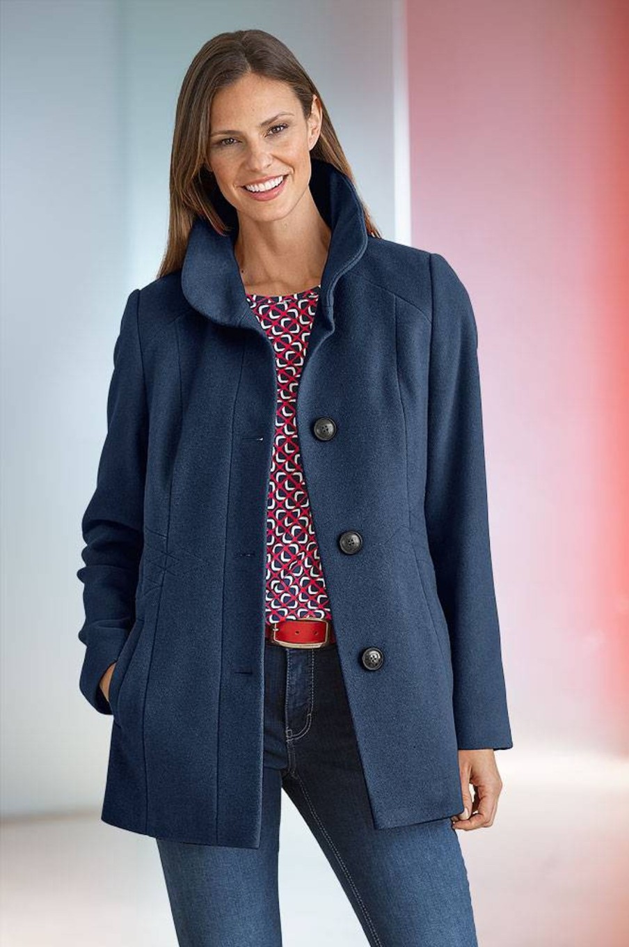 Damen Lebek | Lebek Damen Wolljacke