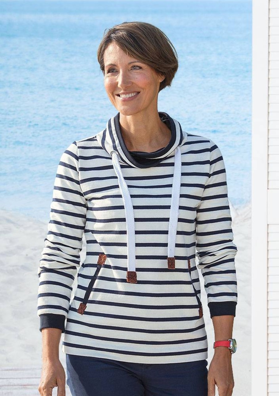 Damen SEA&HARBOUR | Sea & Harbour Damen Streifensweater