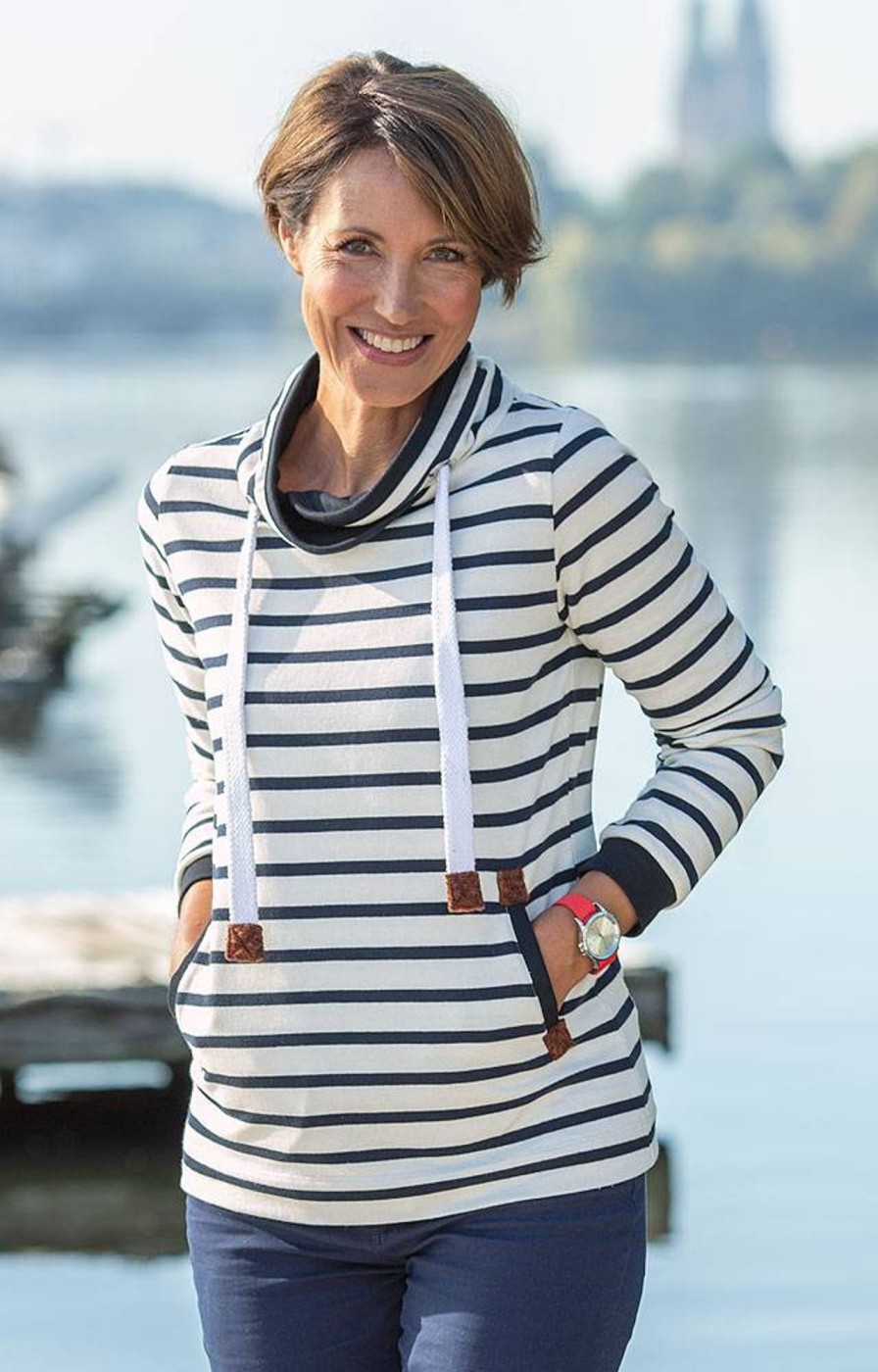 Damen SEA&HARBOUR | Sea & Harbour Damen Streifensweater