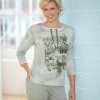 Damen Rabe | Rabe Damen Drucksweatshirt