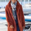 Damen White Label | Damen Webpelzmantel