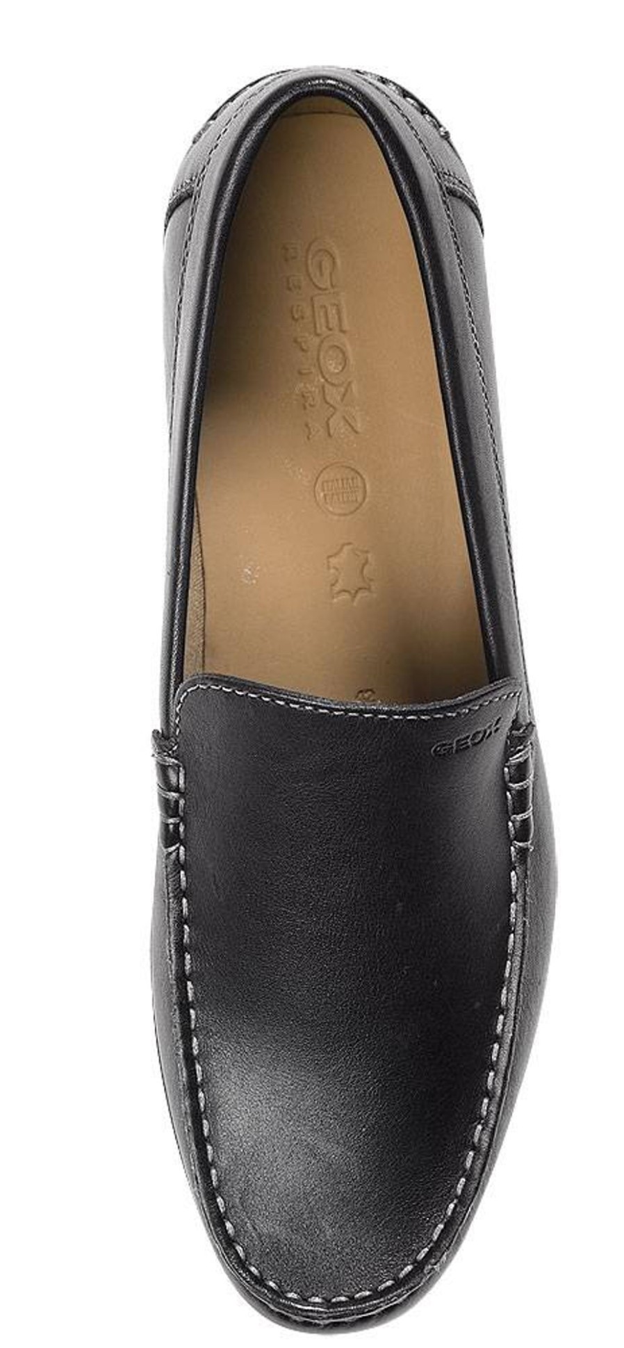 Schuhe Geox Freizeitschuhe | Geox Leder-Slipper