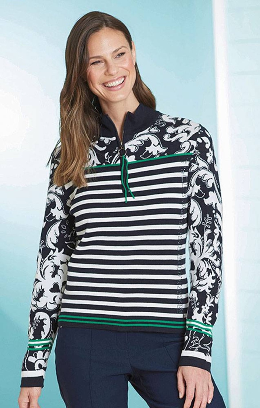 Damen Rabe | Rabe Damen Jacquard-Pullover
