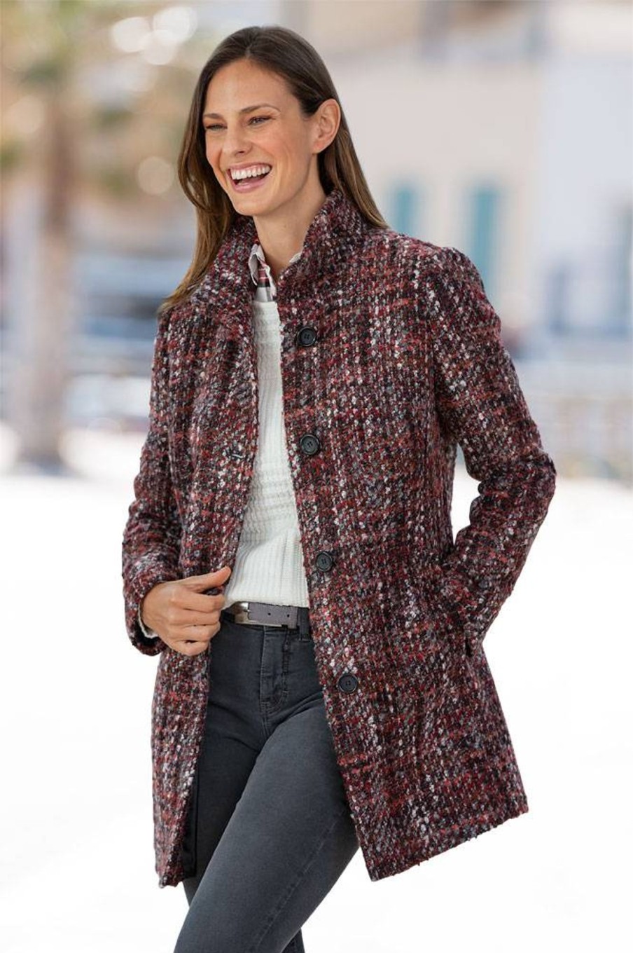 Damen Lebek | Lebek Wolljacke