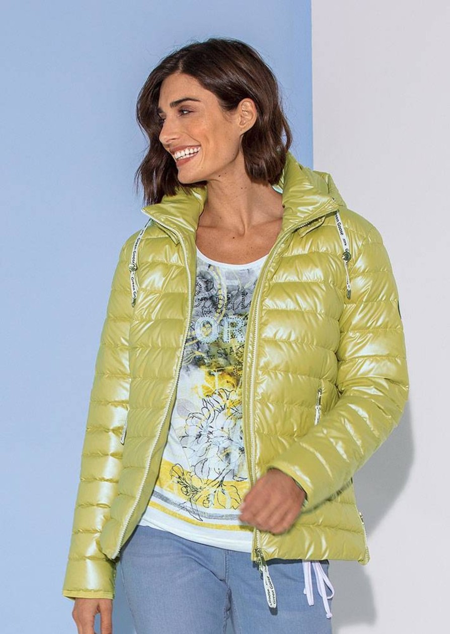 Damen Green Goose | Green Goose Damen Steppjacke