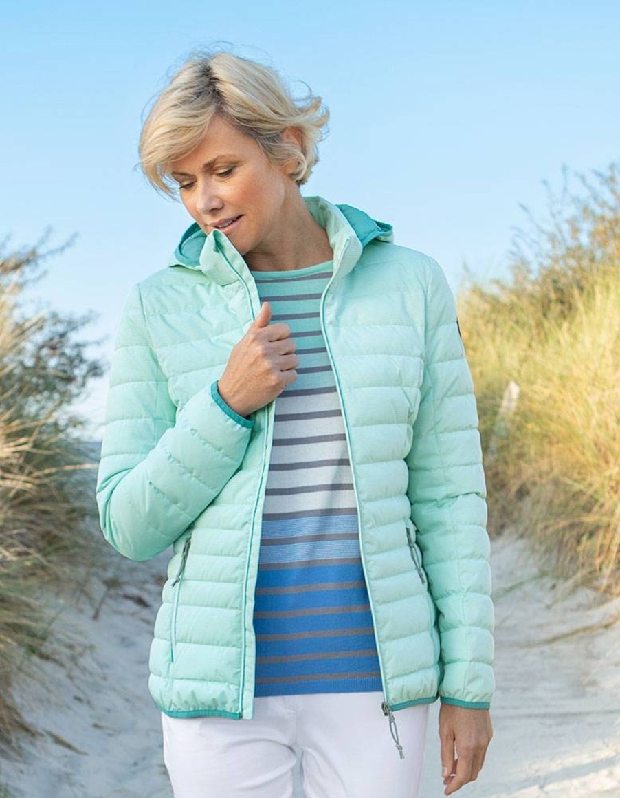 Damen Giga by Killtec | Killtec Streifen-Steppjacke