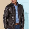 Herren MADS MAASSEN | Mads Maassen 2-In-1-Lederblouson