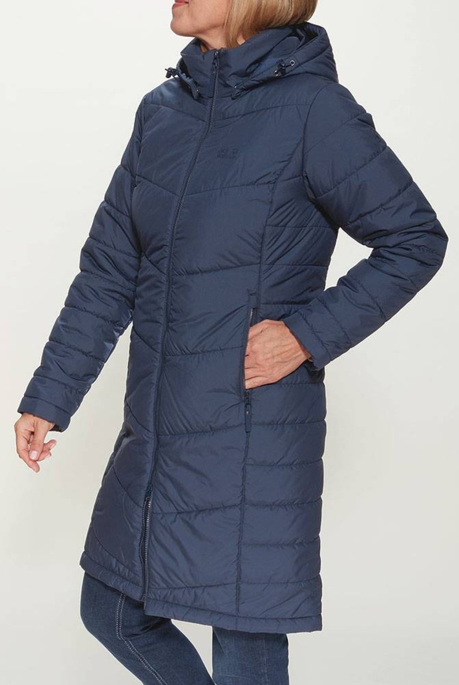 Damen Jack Wolfskin | Jack Wolfskin Damen Steppmantel