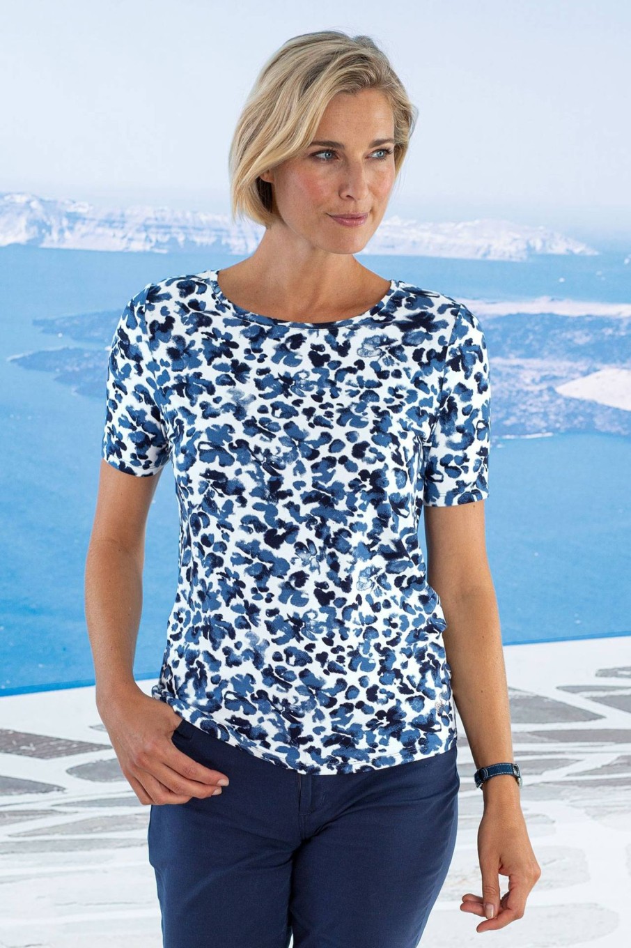 Damen Lebek | Lebek Druckshirt