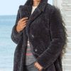 Damen White Label | White Label Damen Teddymantel