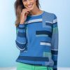 Damen Rabe | Rabe Intarsien-Pullover