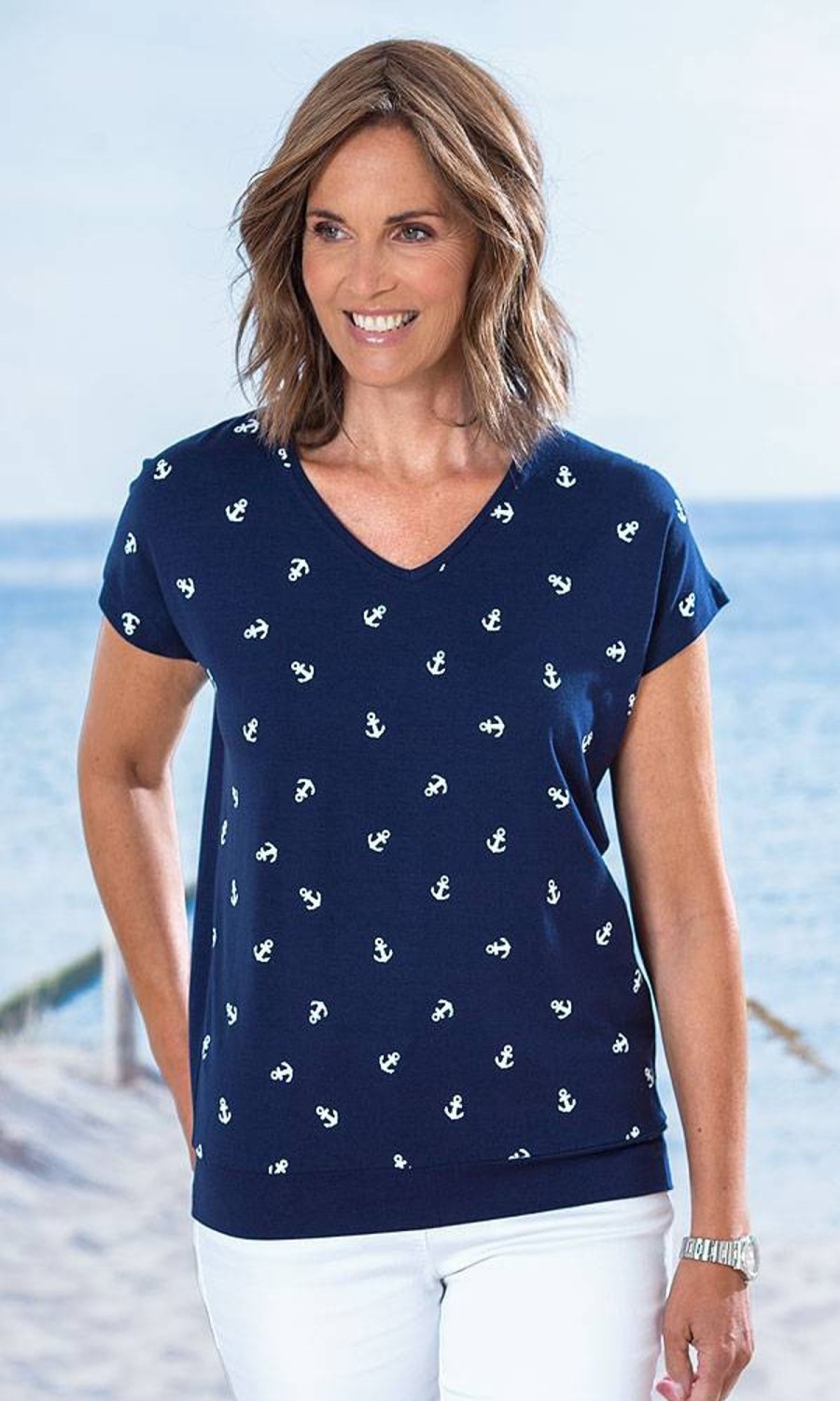 Damen SEA&HARBOUR | Sea & Harbour Druckshirt