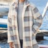 Damen Green Goose | Green Goose Damen Karomantel