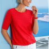 Damen Rabe | Rabe Strukturshirt Wash&Go